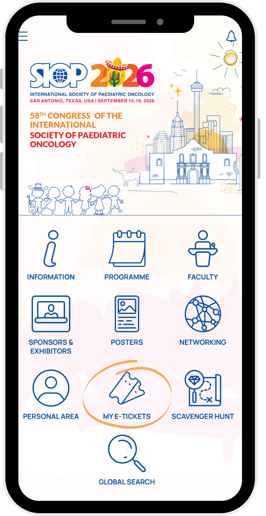 SIOP 2026 - Download the app images